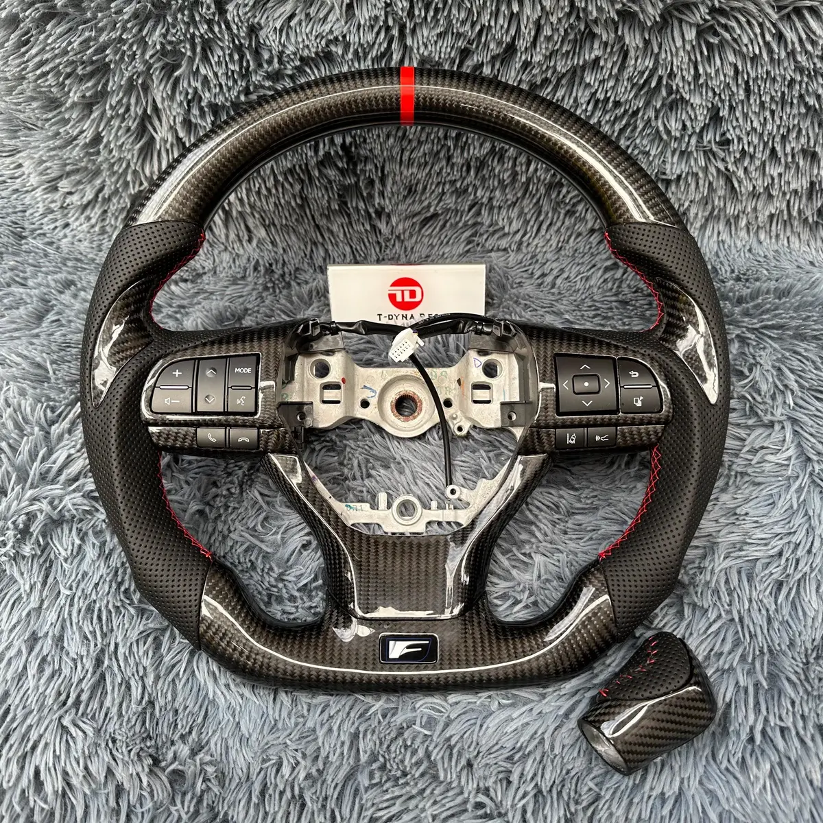 Ttd Craft Lexus 2016-2022 Rx350 450H / Es350 Es300/ Gs350 Gs450 / Lx570 / Gx460 / Gs300 Gs200t Carbon Fiber Steering Wheel 1