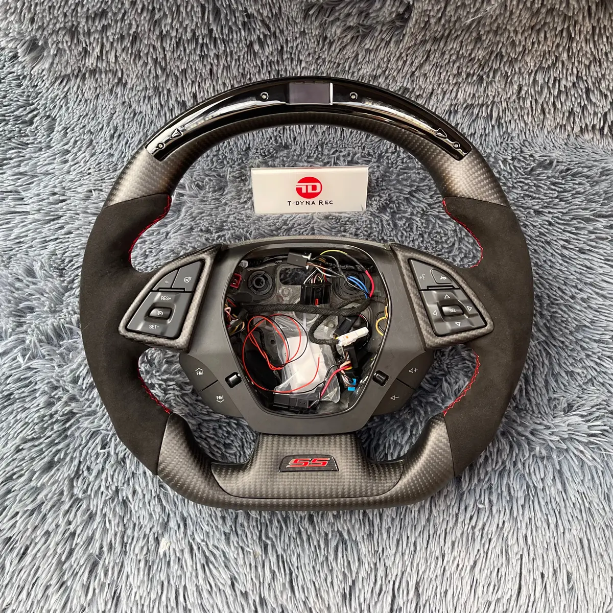 Ttd Craft Chevrolet 2016-2023 Camaro Carbon Fiber Steering  Wheel 1