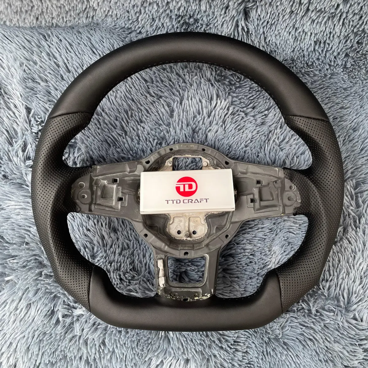 Ttd Craft Vw Mk7 /Mk7.5  Gti R 2019-2020 Jetta Leather Steering Wheel 1