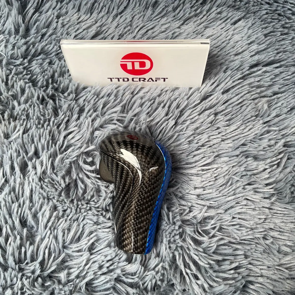 Ttd Craft 8Th Gen Honda 2008-2012 Accord Carbon Fiber Gear Knob 1