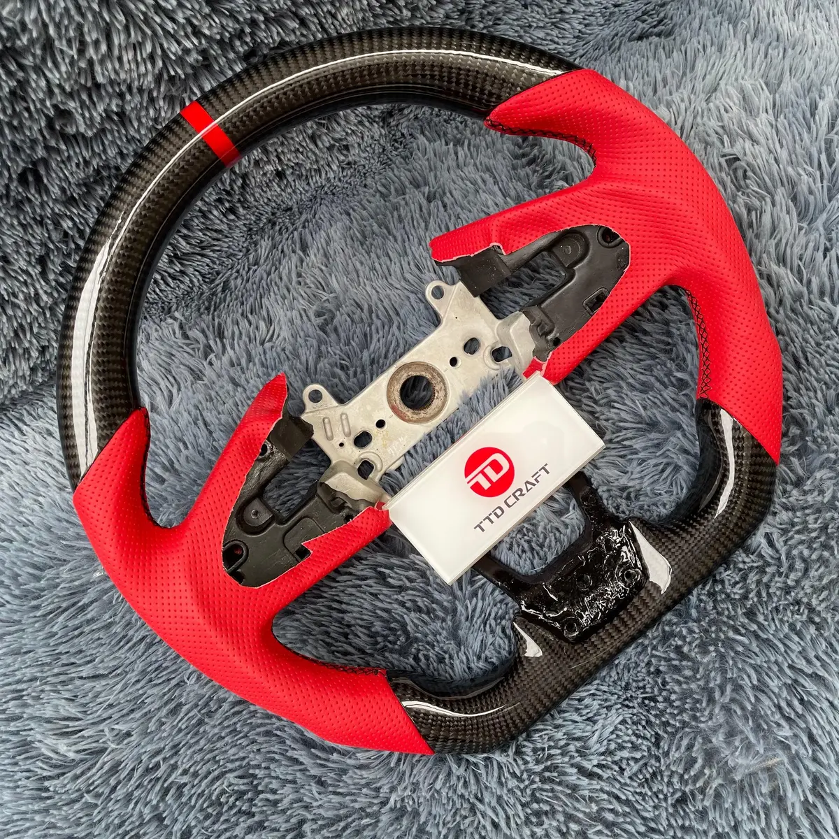 Ttd Craft 10Th Gen Civic 2016-2021 Fk8 Fk7 Type R Si Carbon Fiber Steering Wheel 2