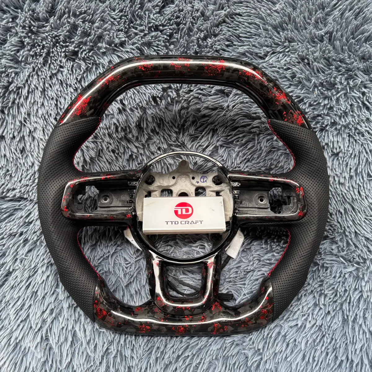 Ttd Craft Jeep 2018-2026 Wrangler /Gladiator Carbon Fiber Steering Wheel 1