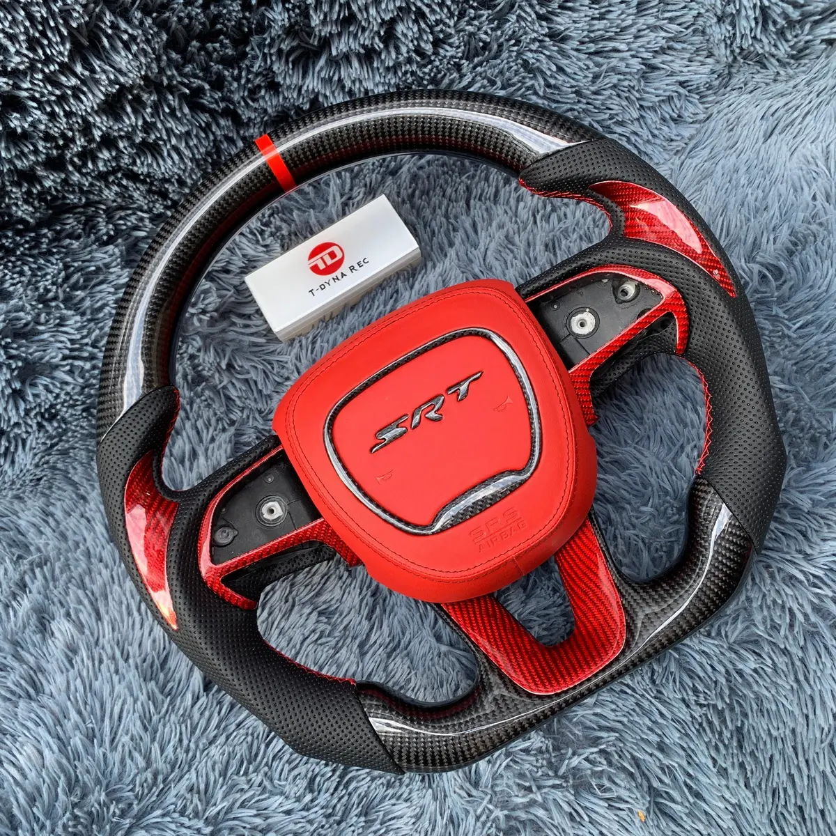Ttd Craft Dodge 2016-2023 Charger Challenger / 2014-2023 Durango Carbon Fiber Steering Wheel 2