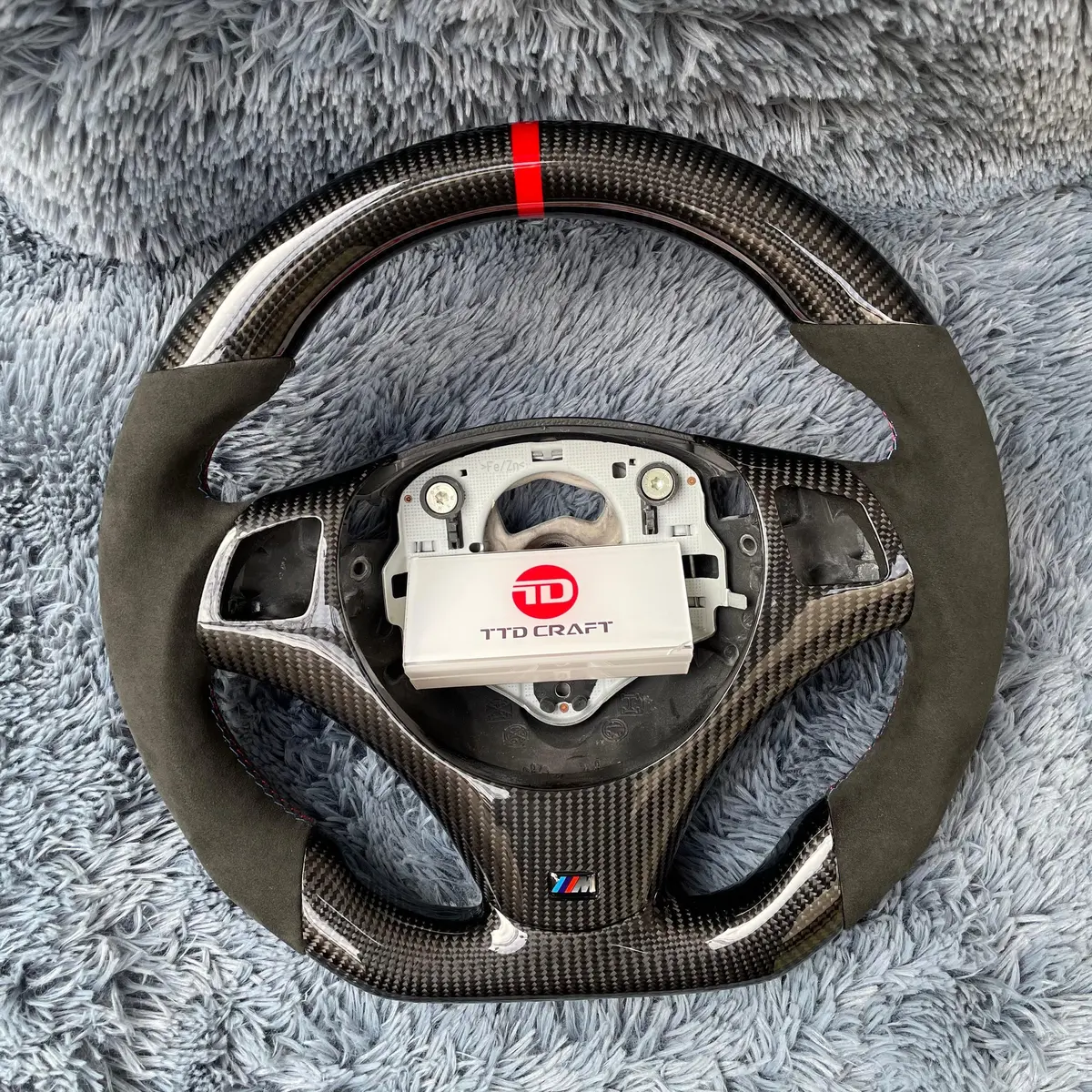 Ttd Craft 1 Series E82 E88 / 3 Series E90 E91 E92 E93 / X1 E84 Carbon Fiber Steering Wheel 1
