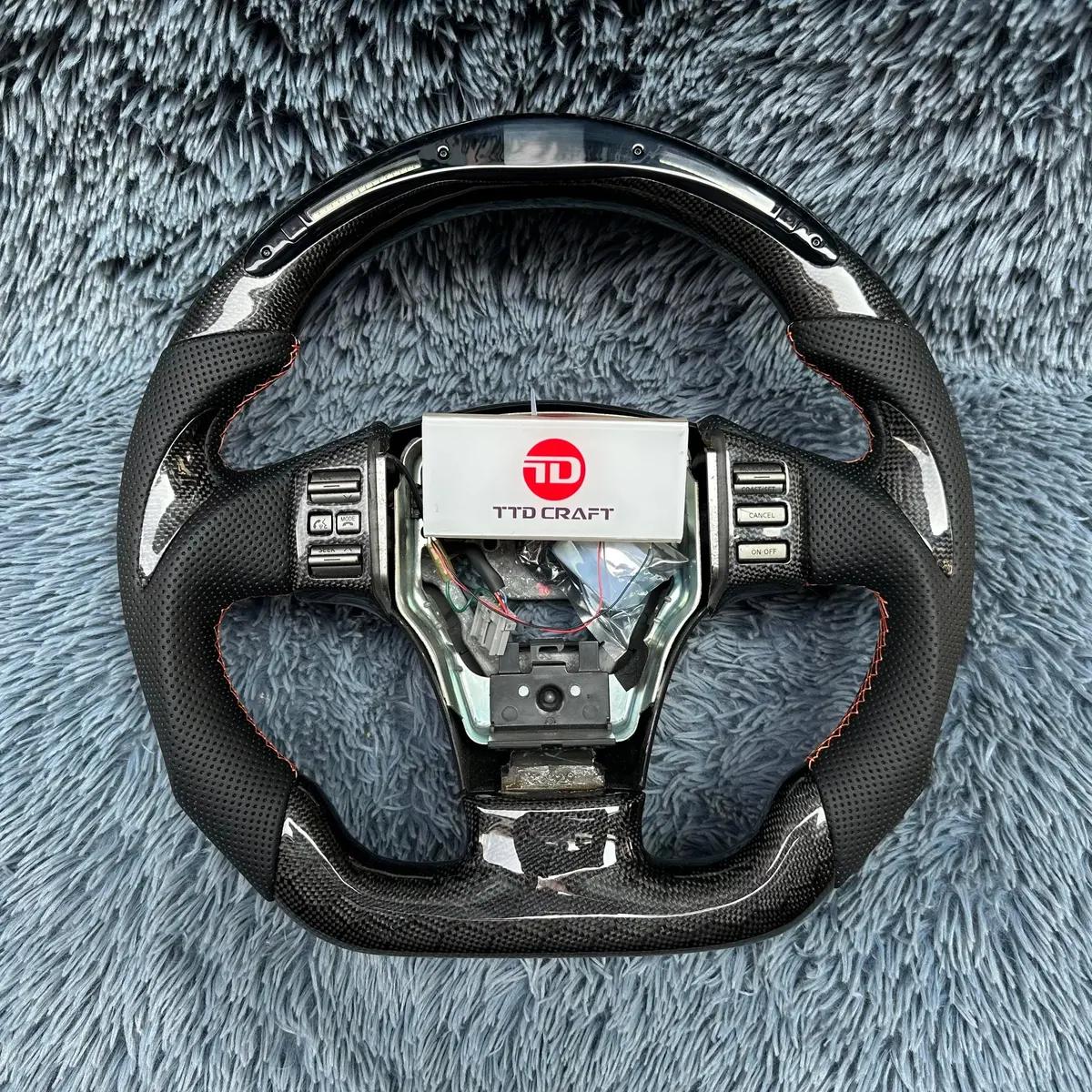 Ttd Craft Infiniti 2003-2006 G35 Carbon Fiber Steering Wheel 1