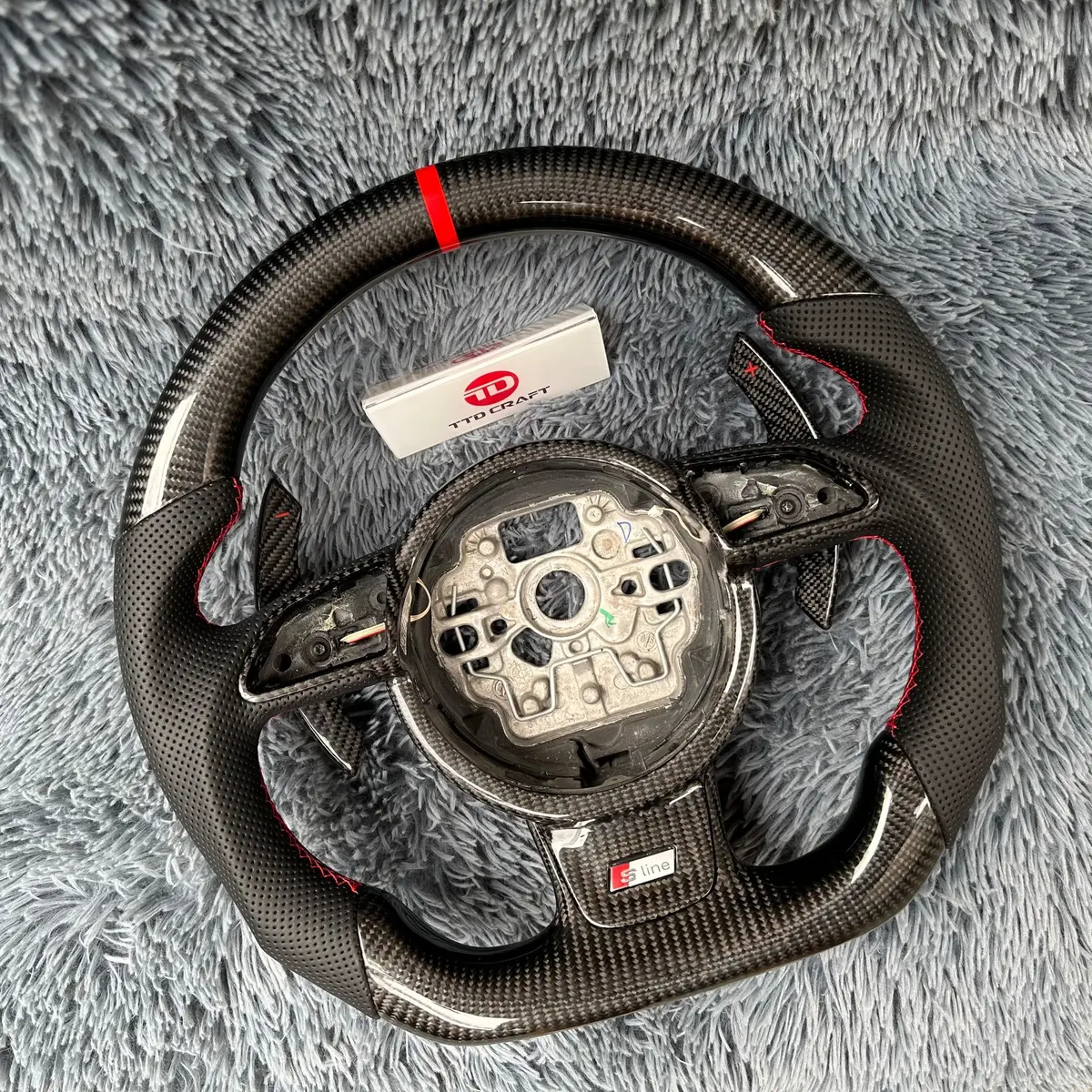 Ttd Craft Audi A3 A4 A5 A6 A7 A8 S3 S4 S5 S6 S7 S8 Rs3 Rs4 Rs5 Rs6 Sq5 Carbon Fiber Steering Wheel 2
