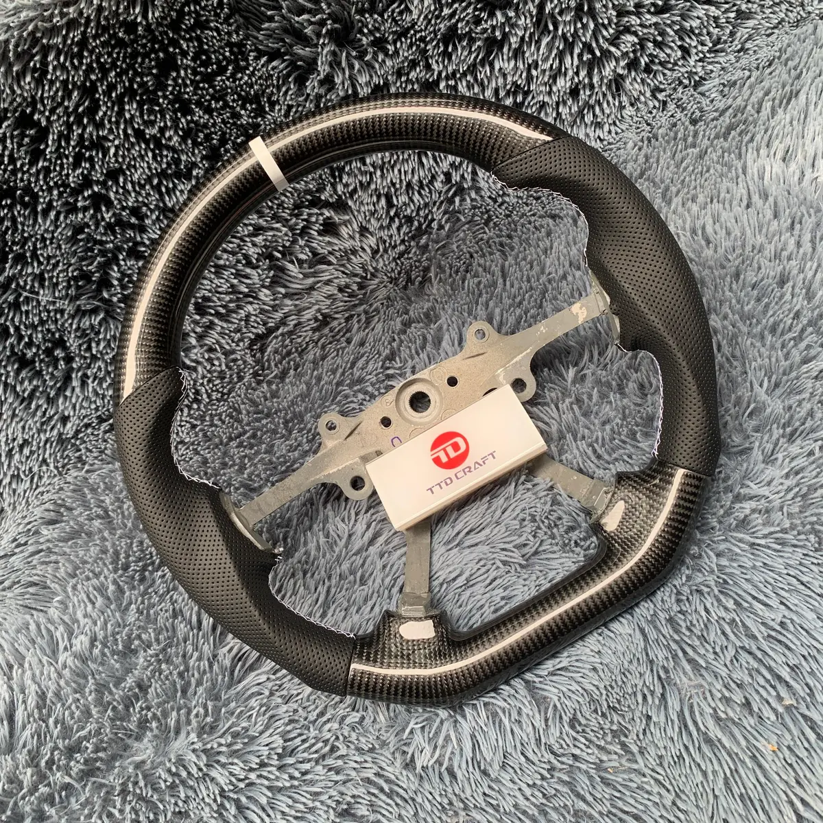 Ttd Craft Jeep 2005-2010 Cherokee / Grand Cherokee Carbon Fiber Steering Wheel 2