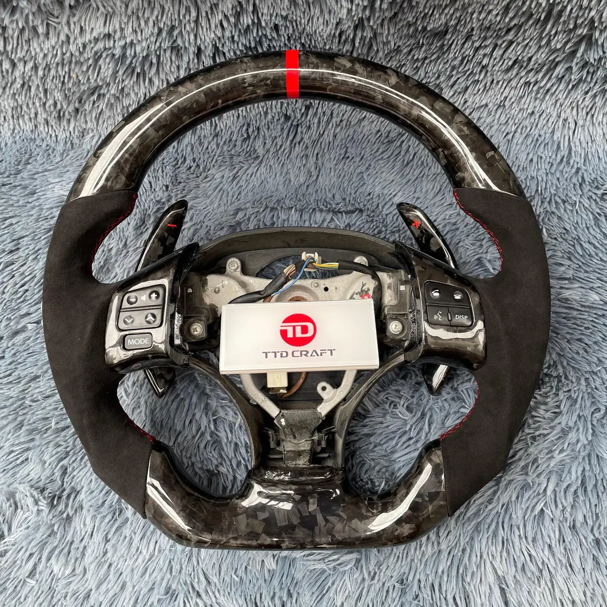 Ttd Craft  Lexus 2006-2013 Is250 Is350 Isf Carbon Fiber Steering Wheel 1