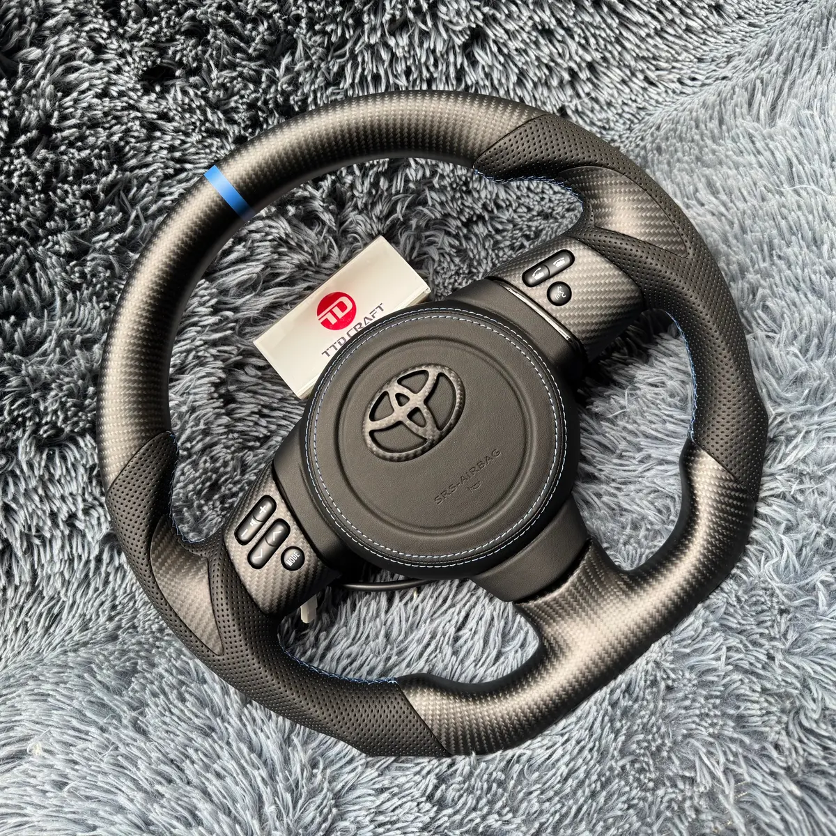 Toyota Fj Cruiser 2007-2017 Upgrade Carbon Fiber Steering Wheel |Ttd Craft 2