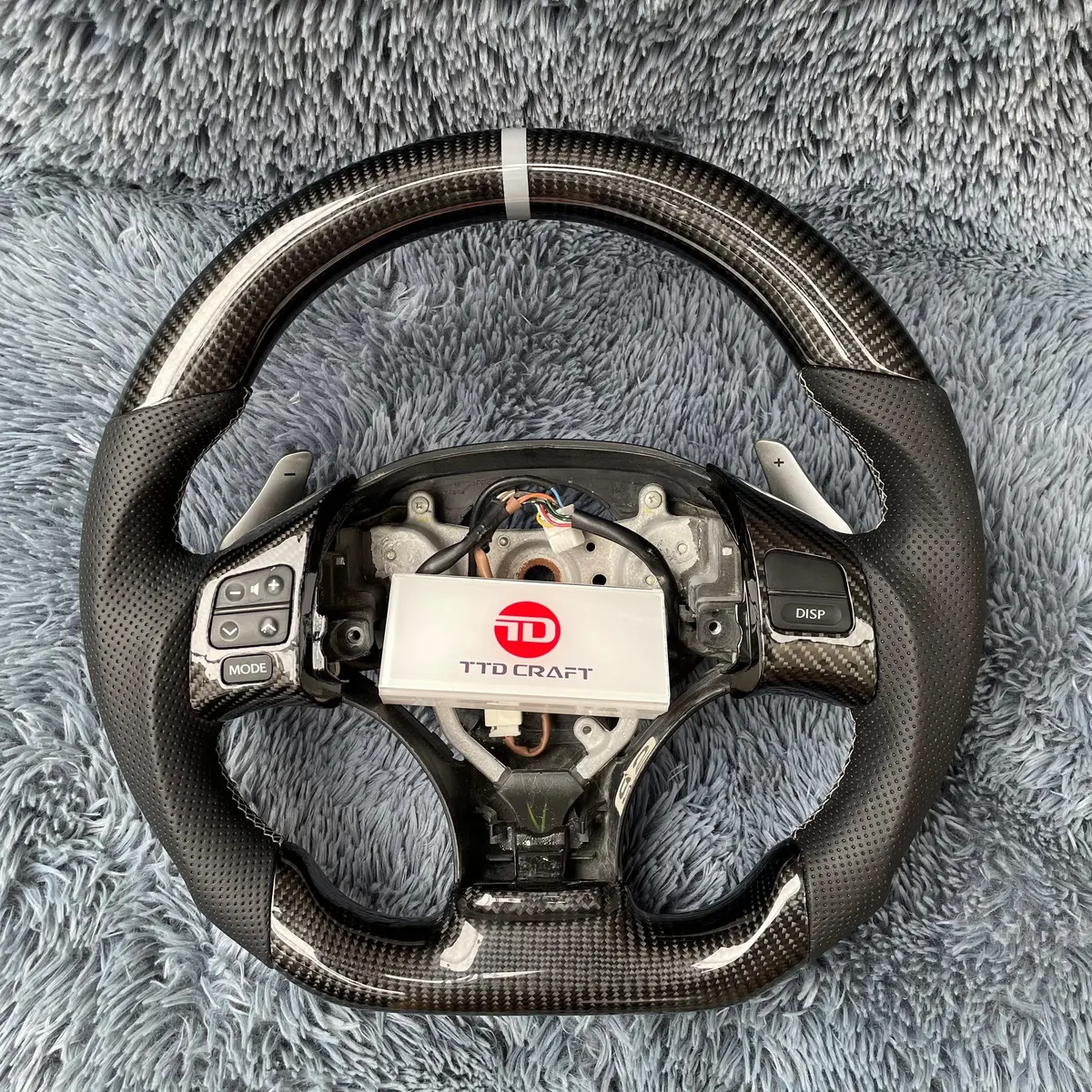 Ttd Craft Lexus 2006-2013 Is250 Is350 Isf Carbon Fiber Steering Wheel 1