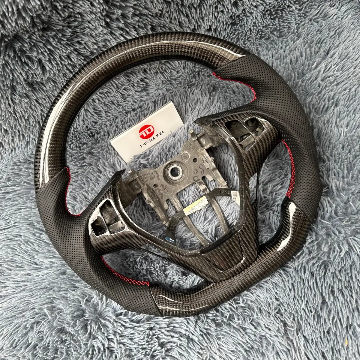 Ttd Craft Hyundai 2009-2016 Genesis Coupe Carbon Fiber Steering Wheel 2