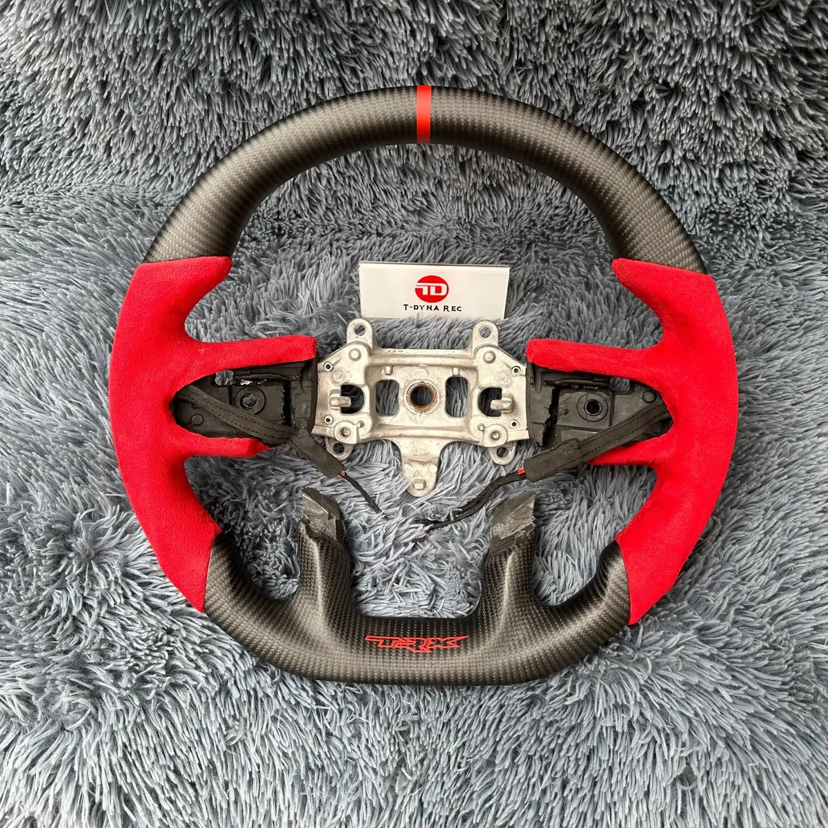 Ttd Craft Dodge 2019-2023 Ram 1500 2500 3500 Carbon Fiber Steering Wheel 1