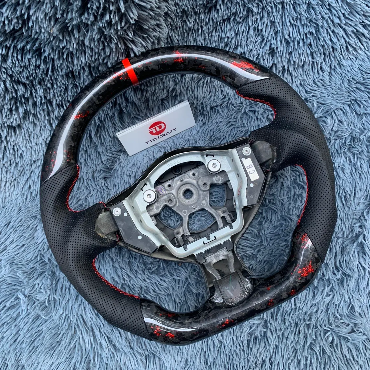Ttd Craft Nissan 2009-2014 Maxima Carbon Fiber Steering Wheel 2