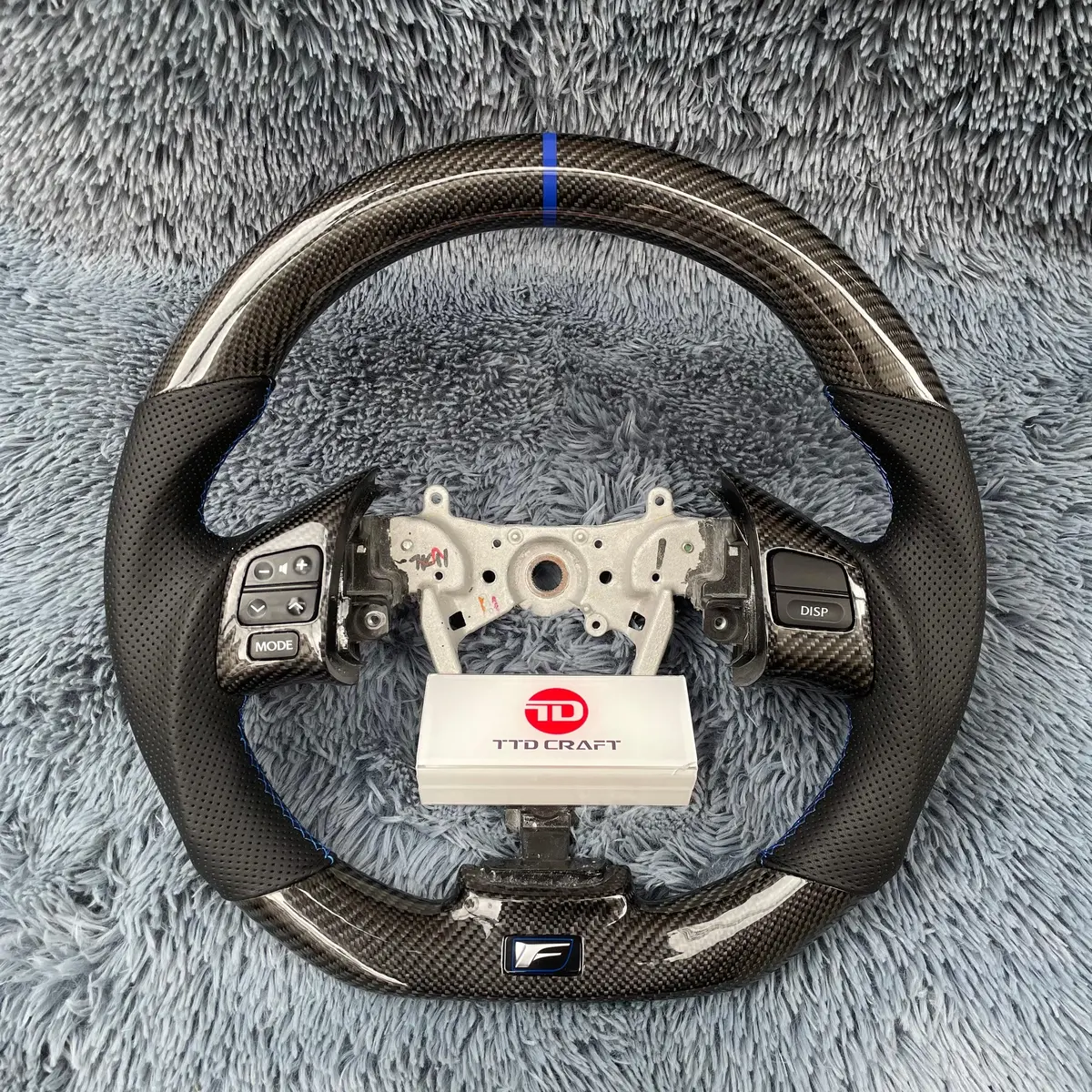 Ttd Craft Lexus 2006-2013 Is250 Is350 Isf Carbon Fiber Steering Wheel 1