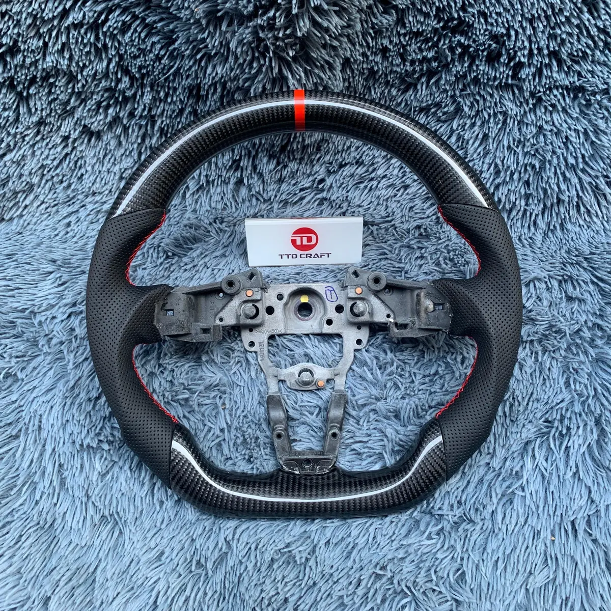 Ttd Craft  Mazda 2016-2025 Mx-5  Miata Carbon Fiber Steering Wheel 1