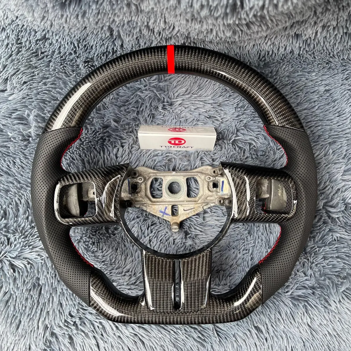 Ttd Craft Jeep 2011-2018 Wrangler Carbon Fiber Steering Wheel 1