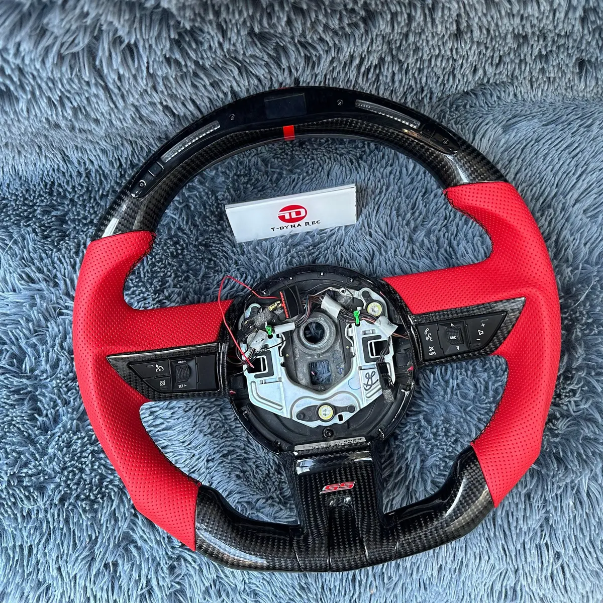 Ttd Craft Chevrolet 2010-2011 Camaro Carbon Fiber Steering Wheel 1