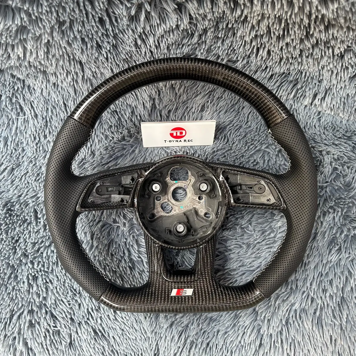Ttd Craft Audi 2017-2020 8V B9 A3 S3 Rs3 A4 S4 A5 S5 Rs5 Carbon Fiber Steering Wheel 1