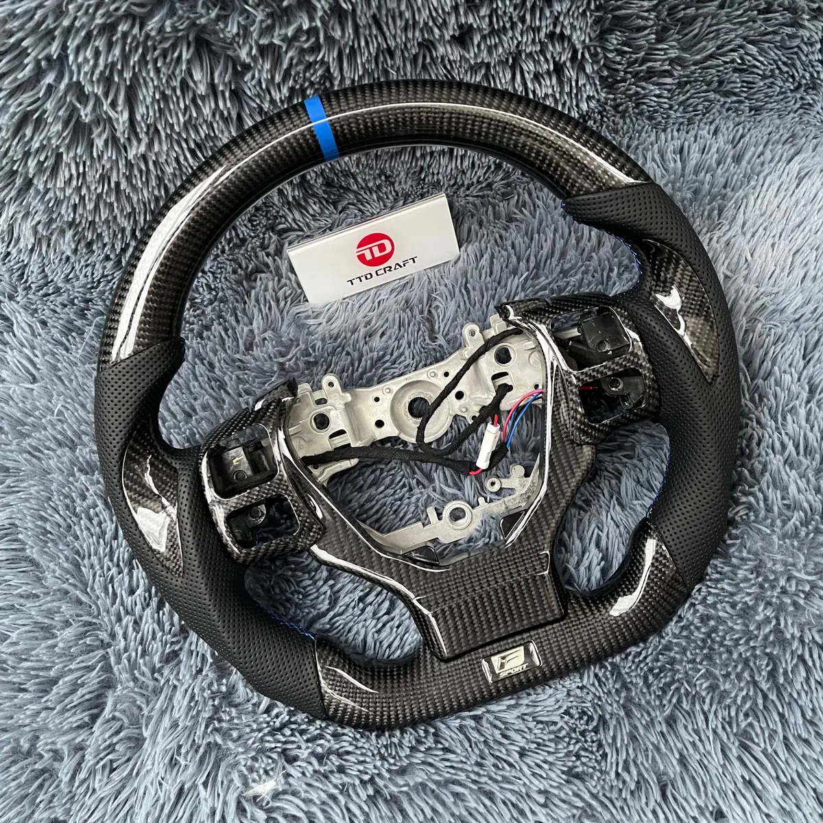 Ttd Craft Lexus 2014-2025 Is 250 350 300 Ct200h Nx 200T Rc Rcf Sport Carbon Fiber Steering Wheel 2