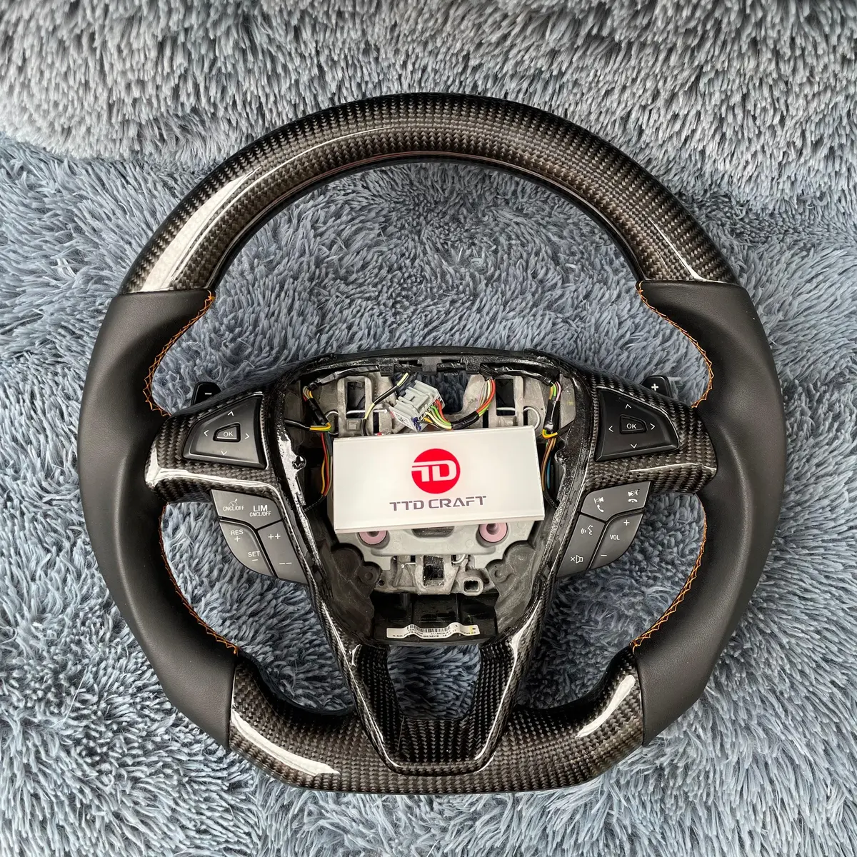 Ttd Craft Ford 2013-2020 Fusion / Mondeo / Edge Carbon Fiber Steering Wheel 2
