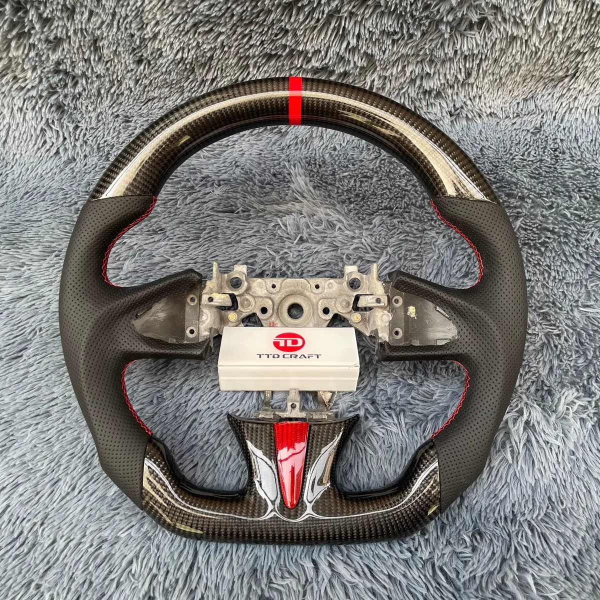 Ttd Craft Infiniti 2013-2017 Q50 Q50l Carbon Fiber Steering Wheel 1