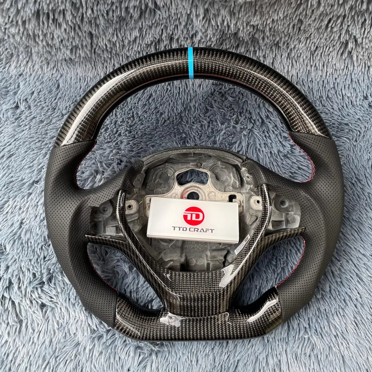 Ttd Craft Bmw F20 F21 / F22 F23 / F30 F31 F35 /  F32 F33 F36 Carbon Fiber Steering Wheel With Paddle Shifter 1