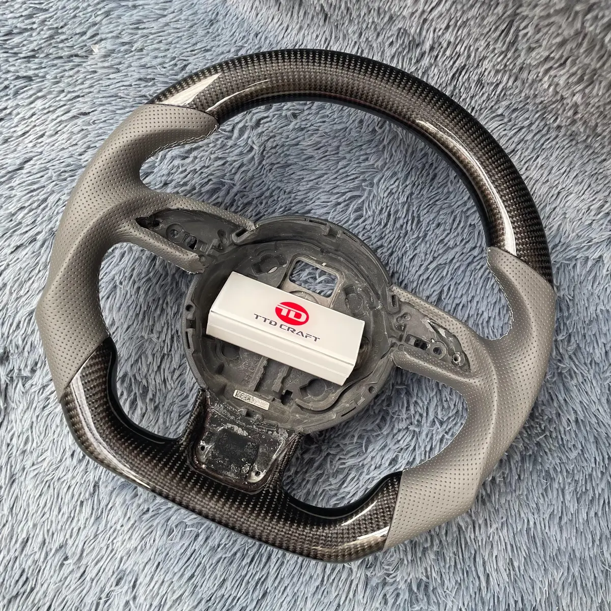Ttd Craft Audi A3 A4 A5 A6 A7 A8 S3 S4 S5 S6 S7 S8 Rs3 Rs4 Rs5 Rs6 Sq5 Carbon Fiber Steering Wheel 2