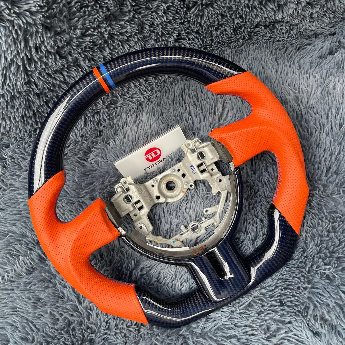 Flat Bottom Carbon Fiber Steering Wheel Brz Frs Gt86|Ttd Craft 2