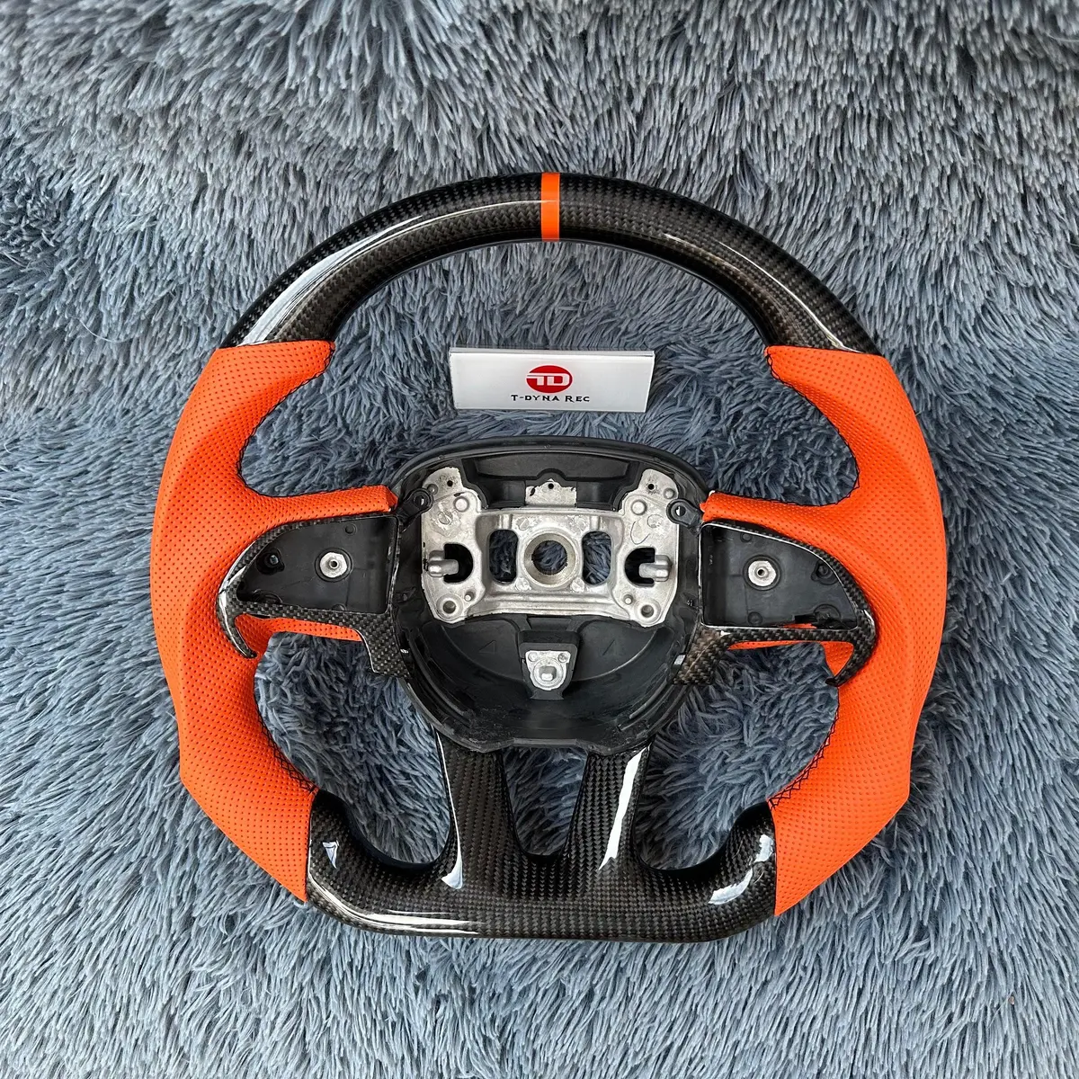Ttd Craft Dodge 2016-2023 Charger Challenger / 2014-2023 Durango Carbon Fiber Steering Wheel 1