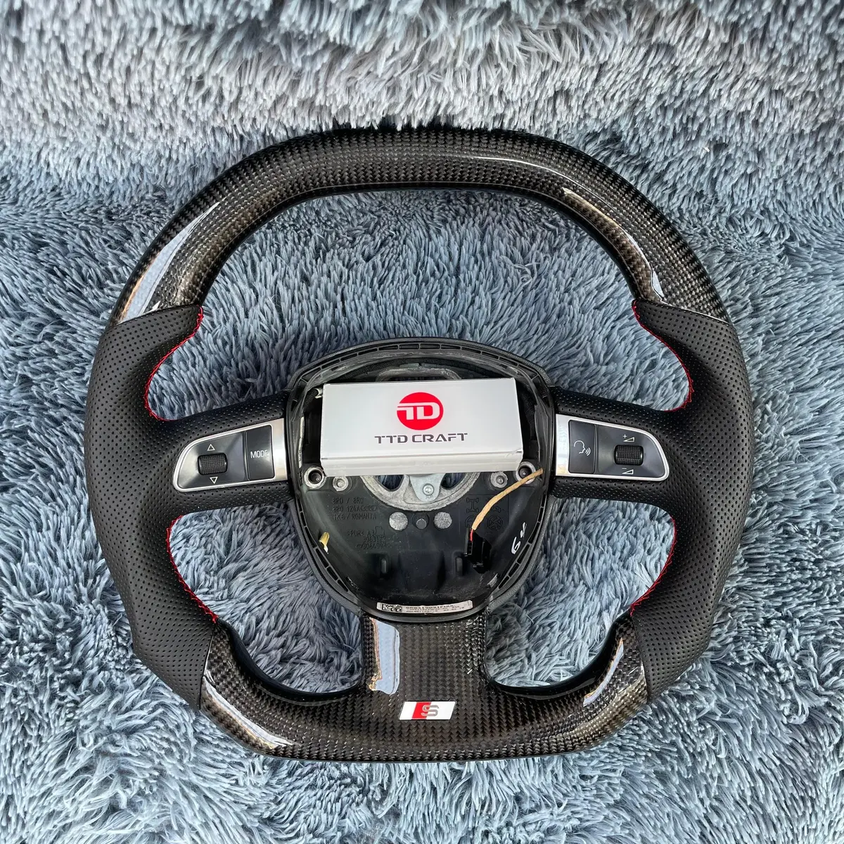 Ttd Craft Audi A3 A4 A5 A6 A8 Q7 S4 S5 Rs4 Rs5 Carbon Fiber Steering Wheel 1