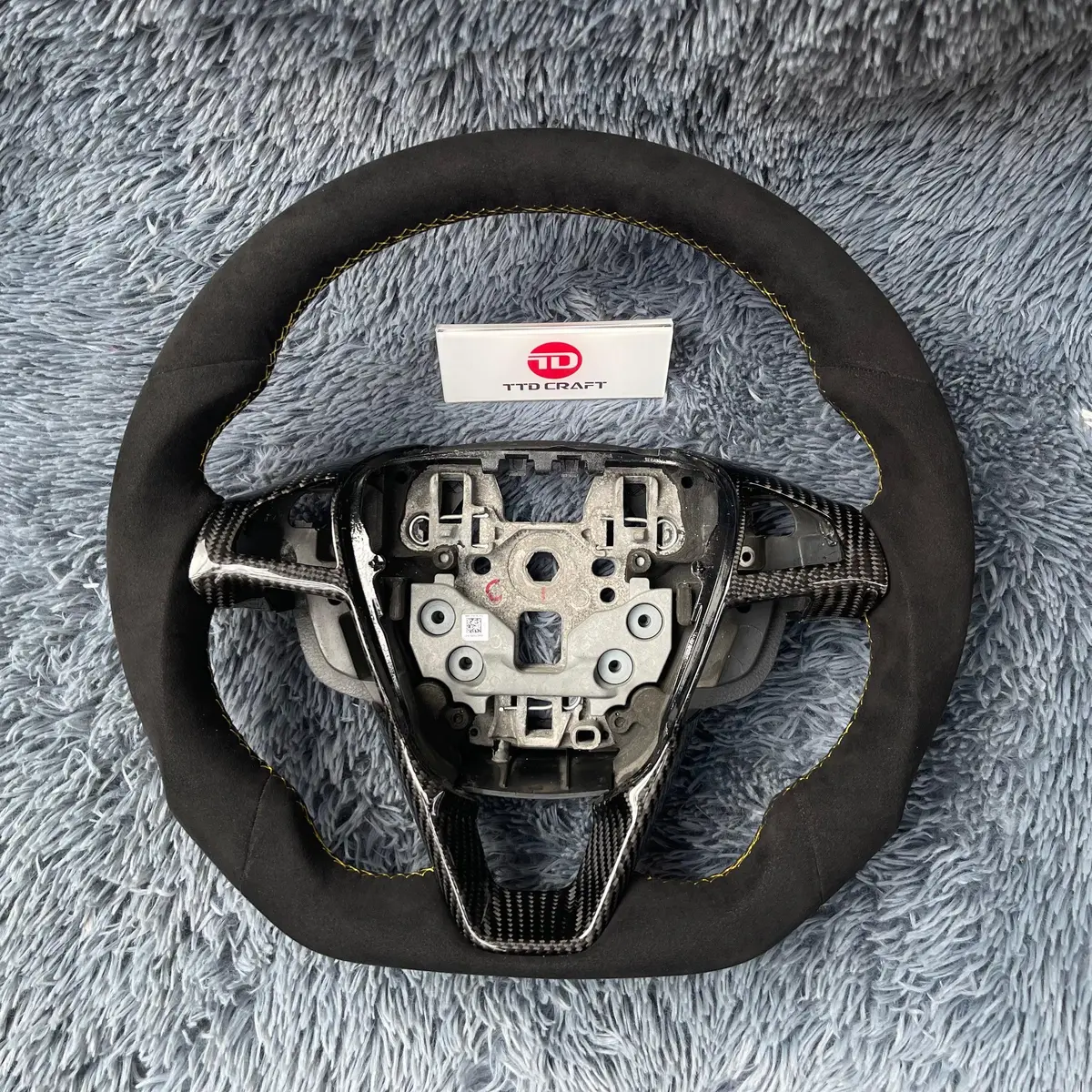 Ttd Craft Ford 2013-2020 Fusion / Mondeo / Edge Carbon Fiber Steering Wheel 1