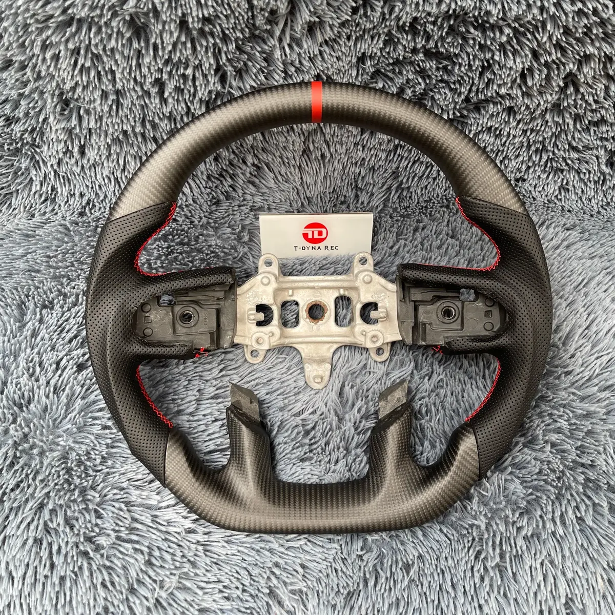 Ttd Craft Dodge 2019-2023 Ram 1500 2500 3500 Carbon Fiber Steering Wheel 1