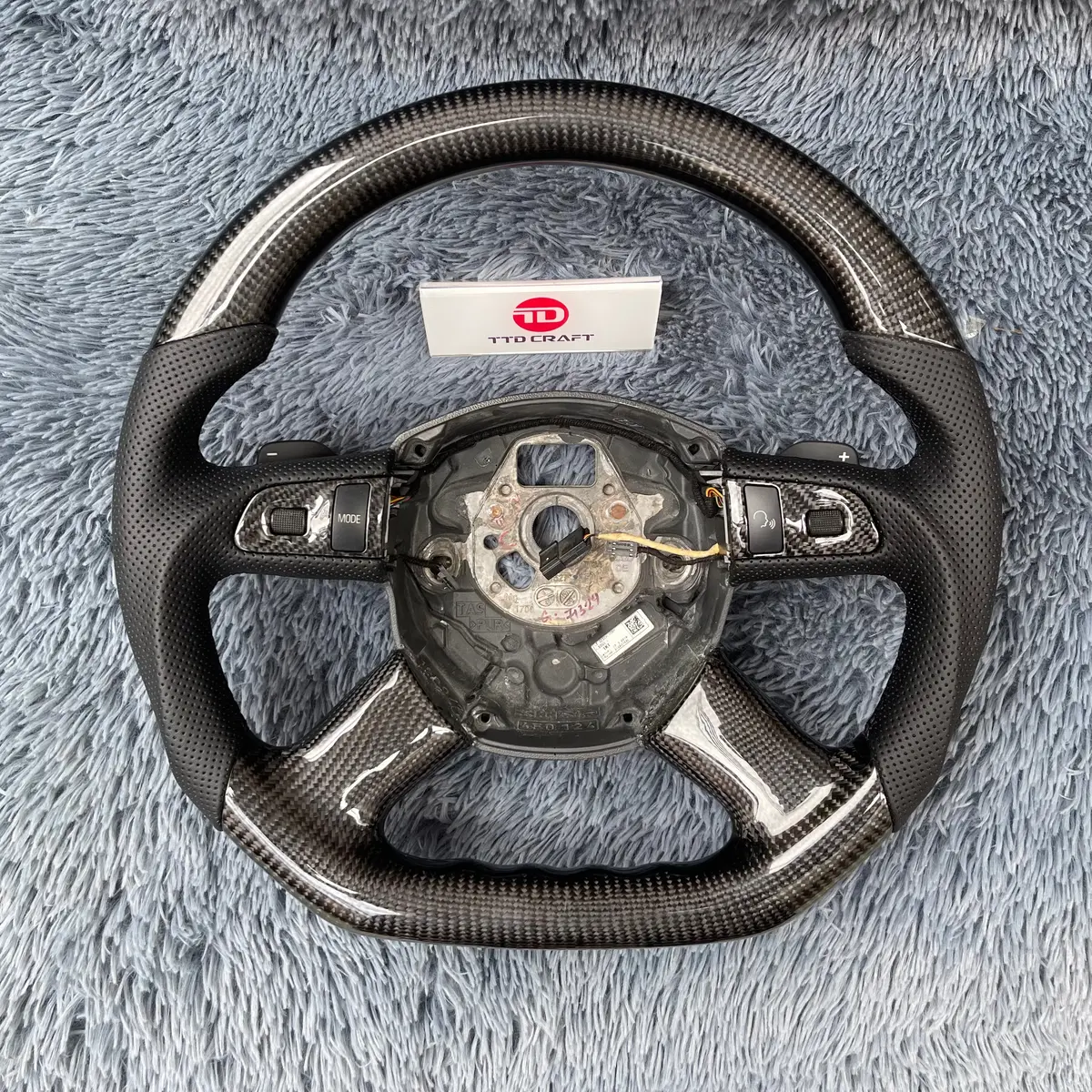 Ttd Craft Audi A3 A4 A6 A8 Q5 Q7 S4 S6 Carbon Fiber Steering Wheel 1