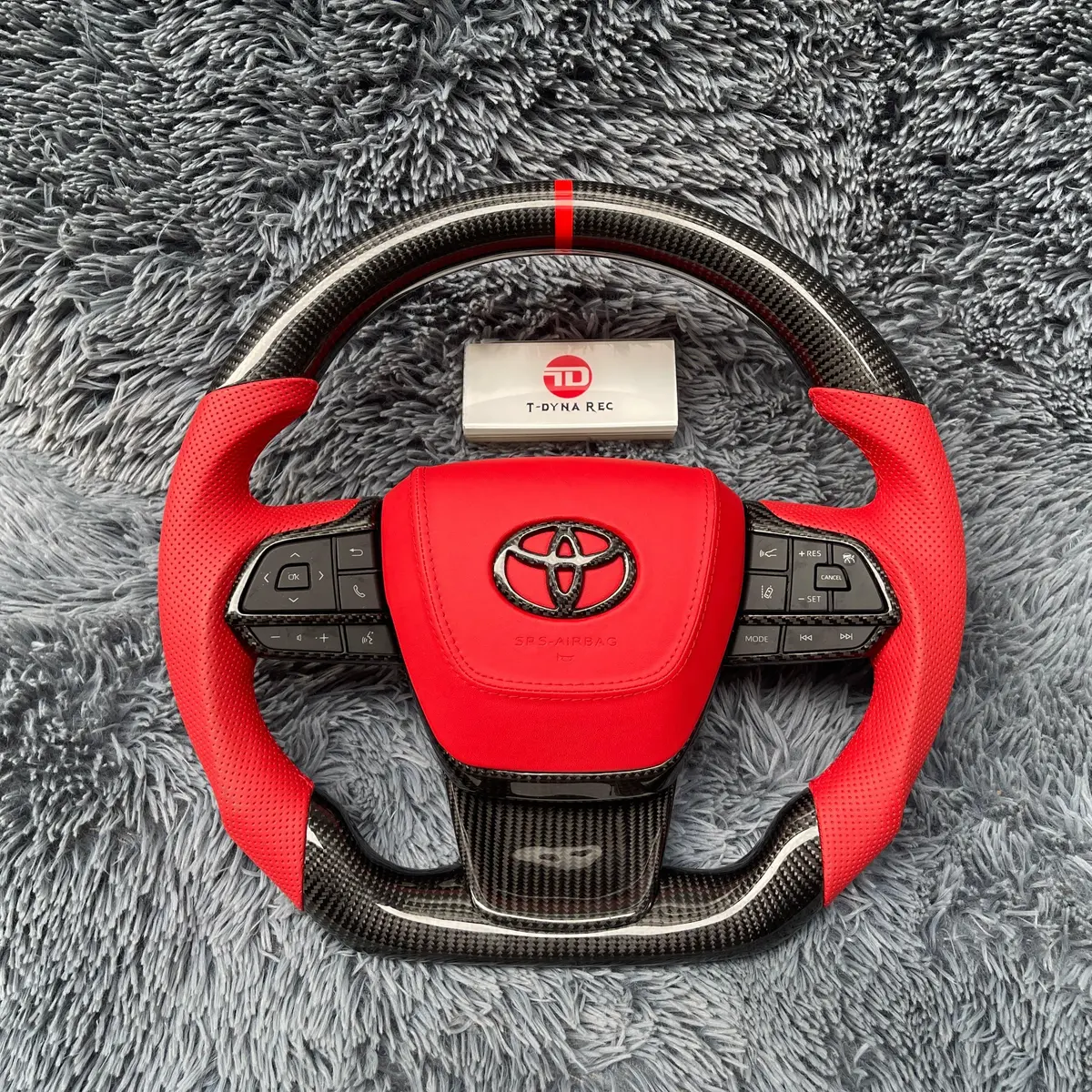 Ttd Craft Toyota 2020-2026 Highlander/Sienna Carbon Fiber Steering Wheel 1