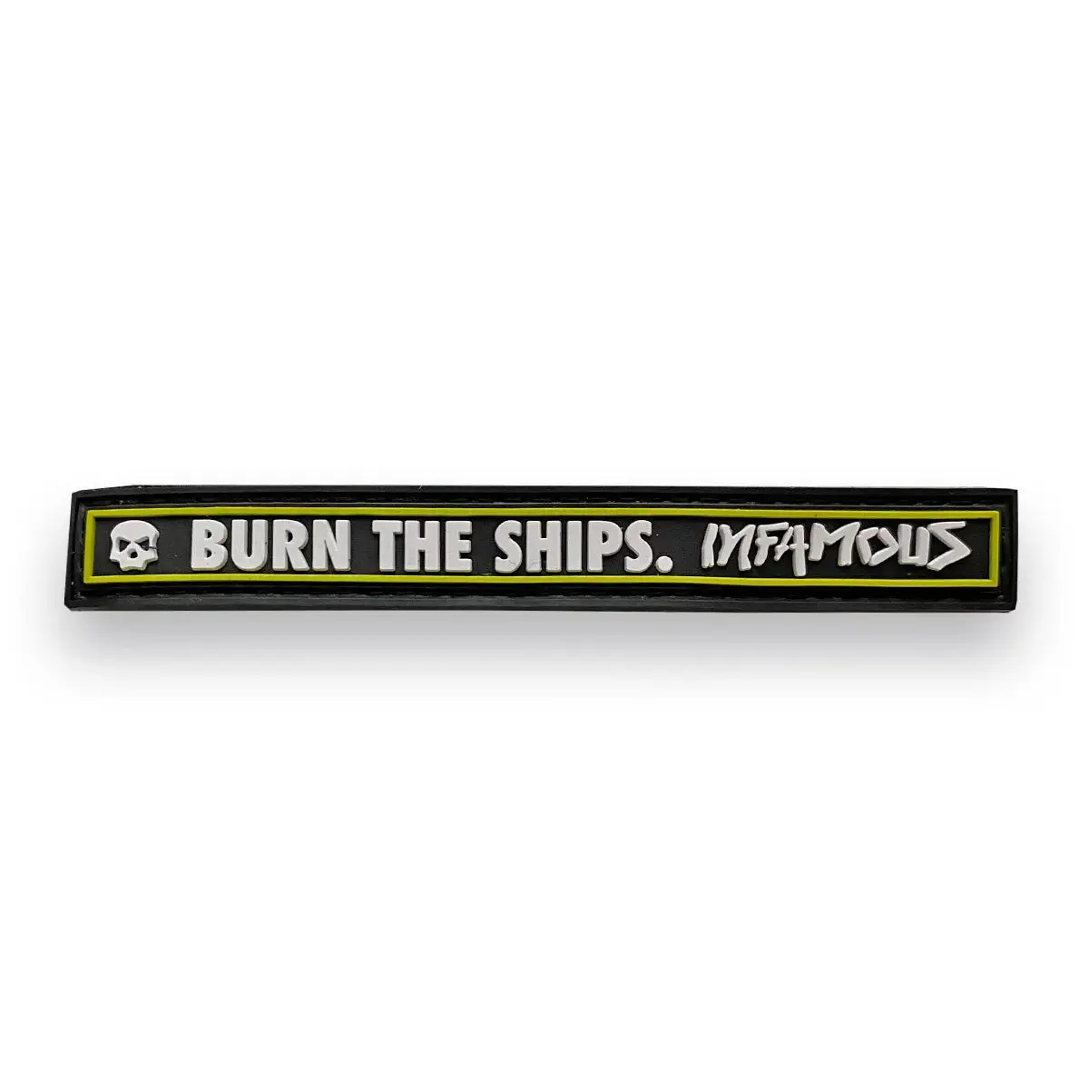 Burn The Ships Long Patch - Black Volt 1