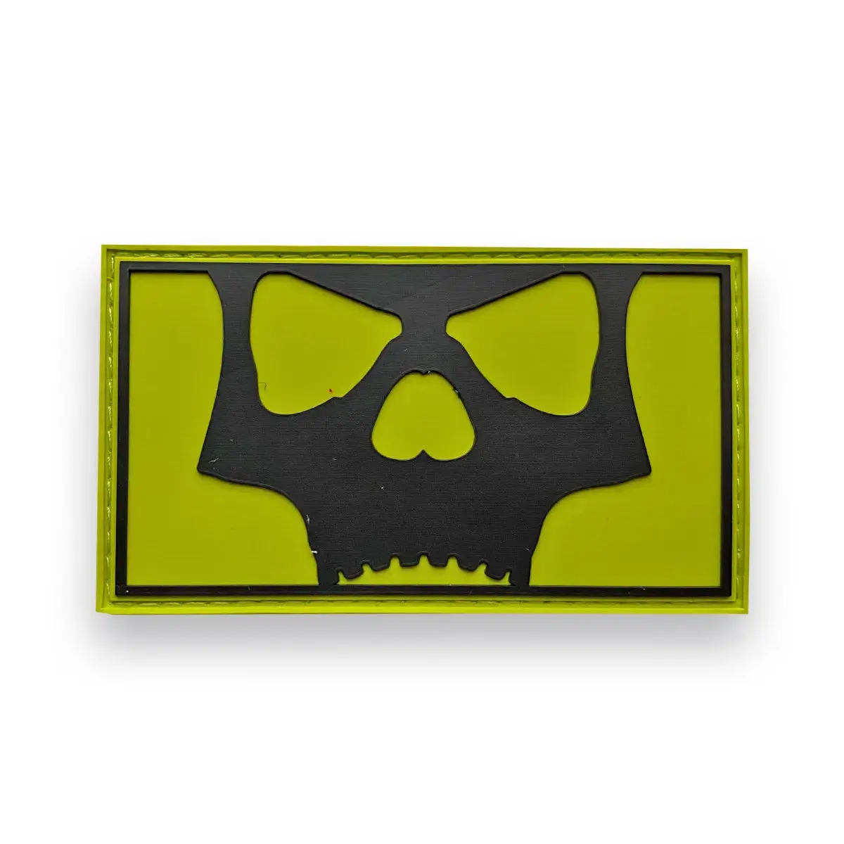 Icon Skull Full Patch - Volt Black 1