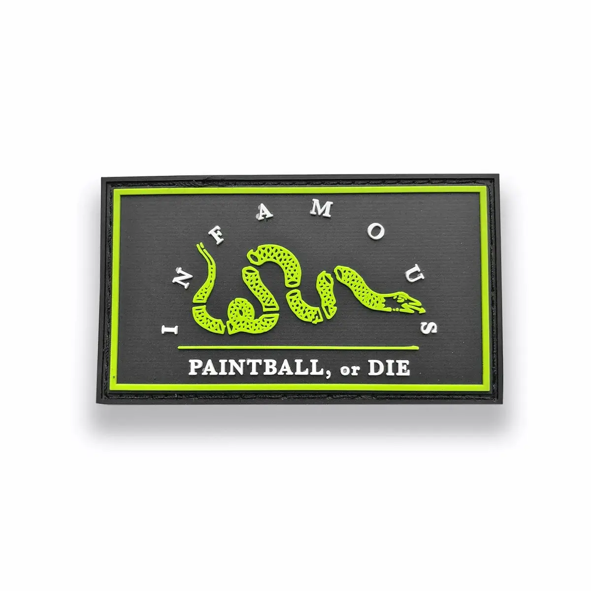 Paintball Or Die Infamous Paintball Patch (3.5X2) 1