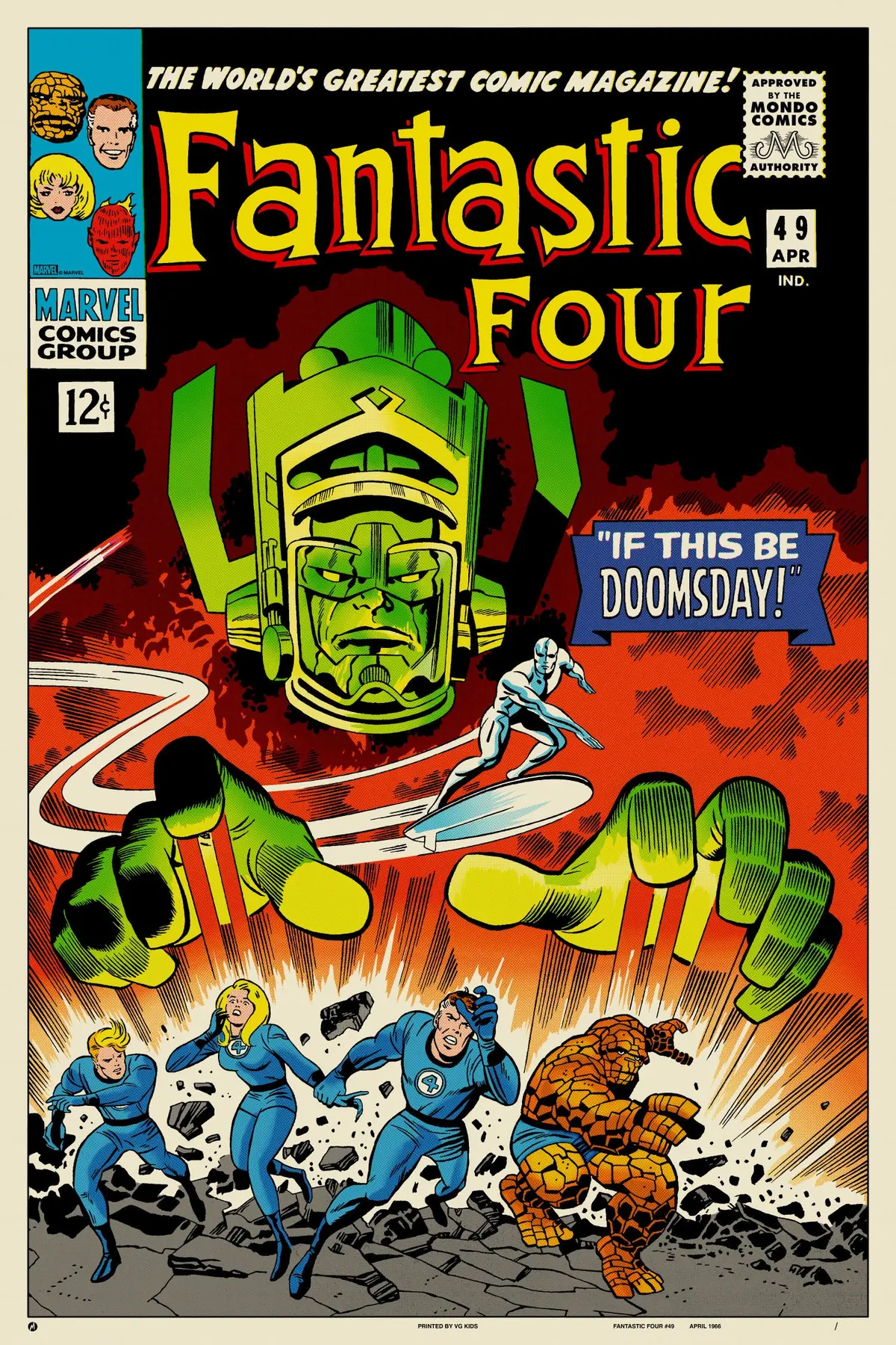 Fantastic Four #49 Poster 1
