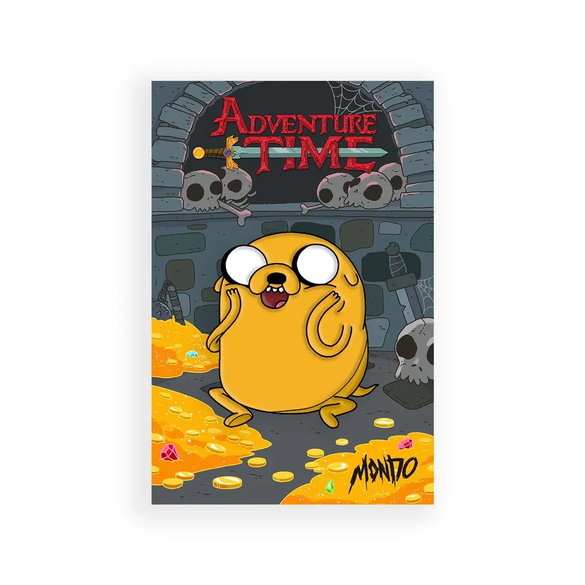Jake The Dog Enamel Pin 1