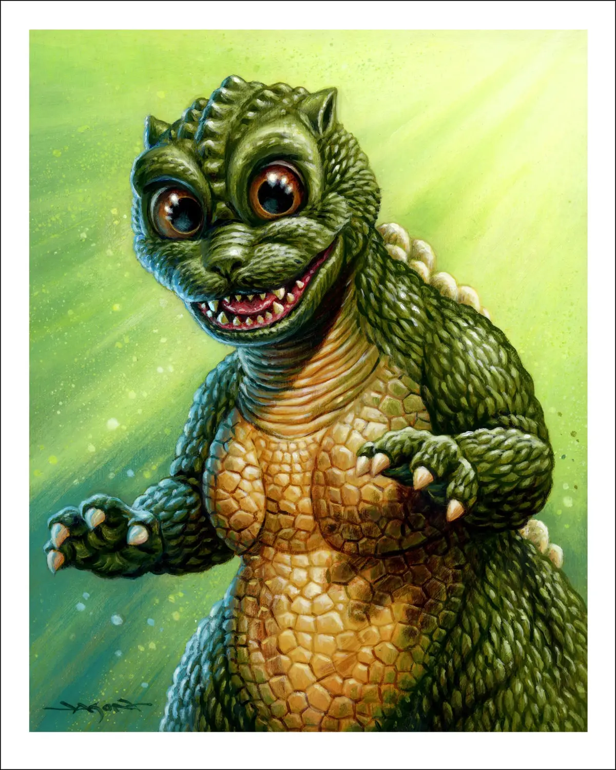 Little Godzilla Poster 1