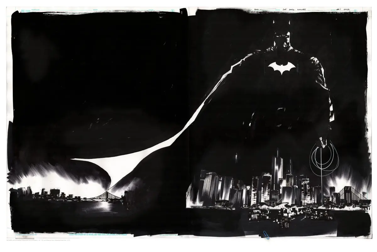 Batman: One Dark Knight Original Art Variant Poster 1