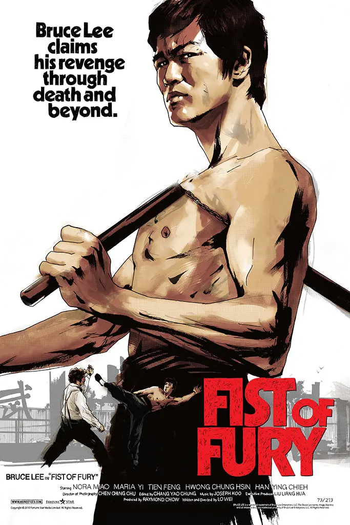 Fist Of Fury Poster 1