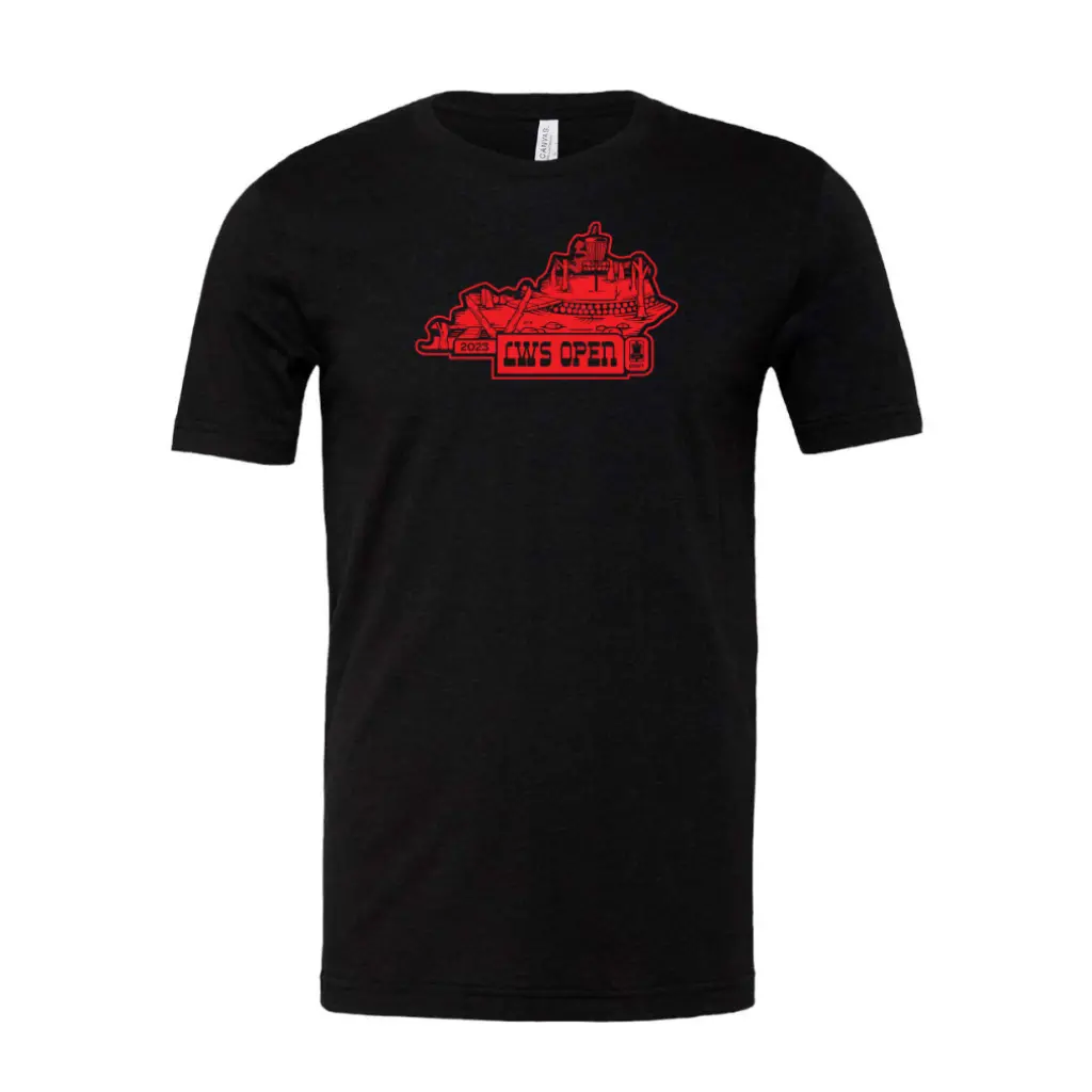 2023 Lws Open Shirt - Heather Black 1