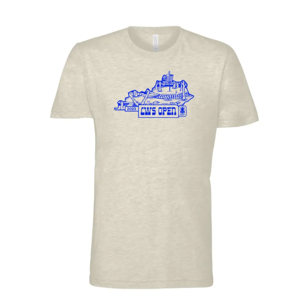 2023 Lws Open Shirt - Heather Prism 1