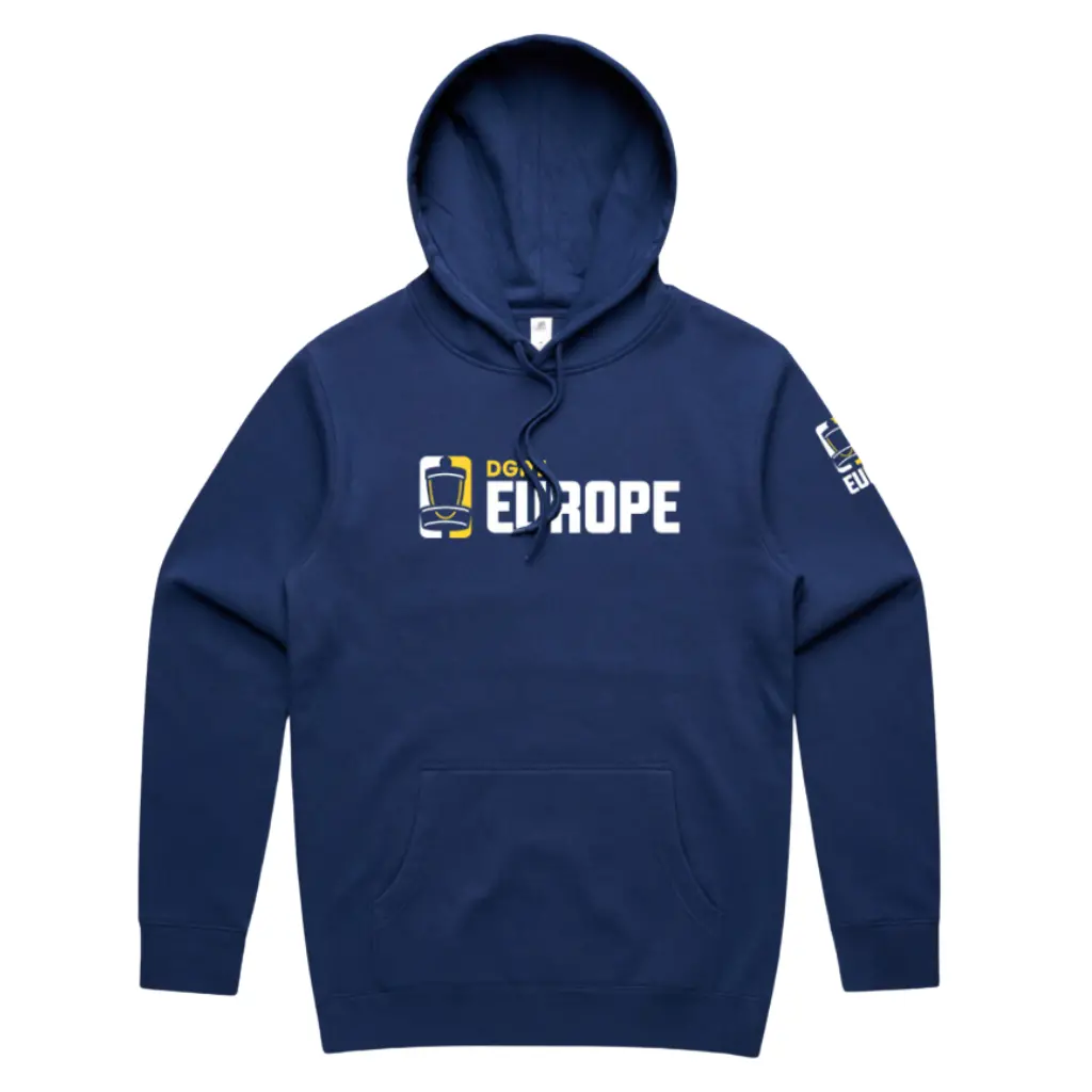 Dgpt Europe Heavyweight Hoodie - Cobalt Blue 1
