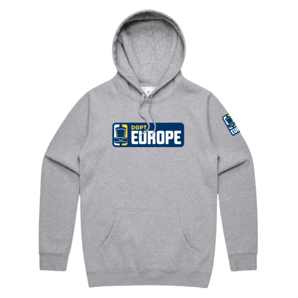 Dgpt Europe Heavyweight Hoodie - Heather Gray 1