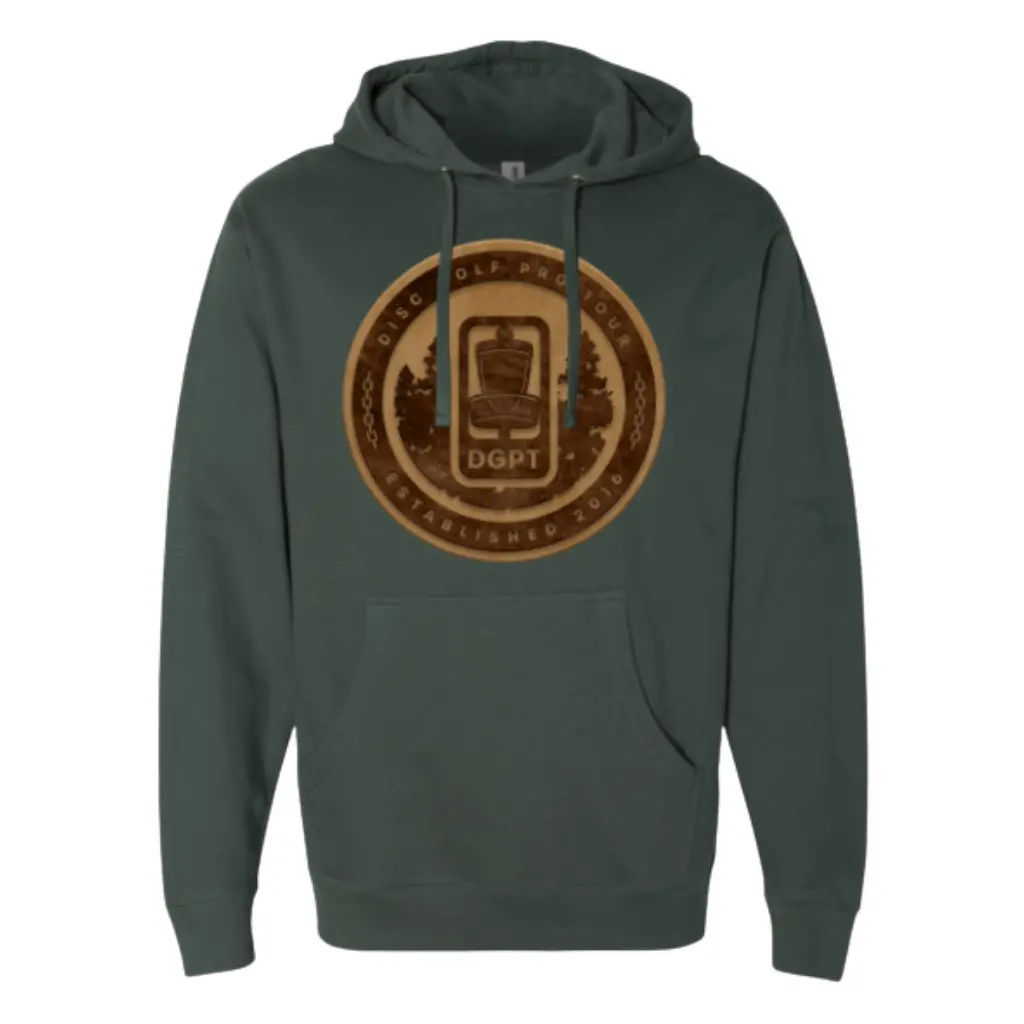 Dgpt Founder's Seal - Midweight Hoodie - Alpine Green 1