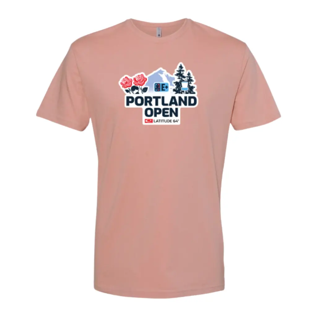 2023 Portland Open Tournament Shirt - Desert Pink 1