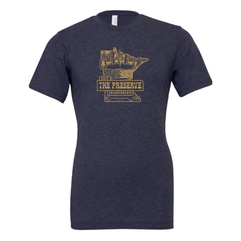 2023 Preserve Shirt - Heather Navy 1