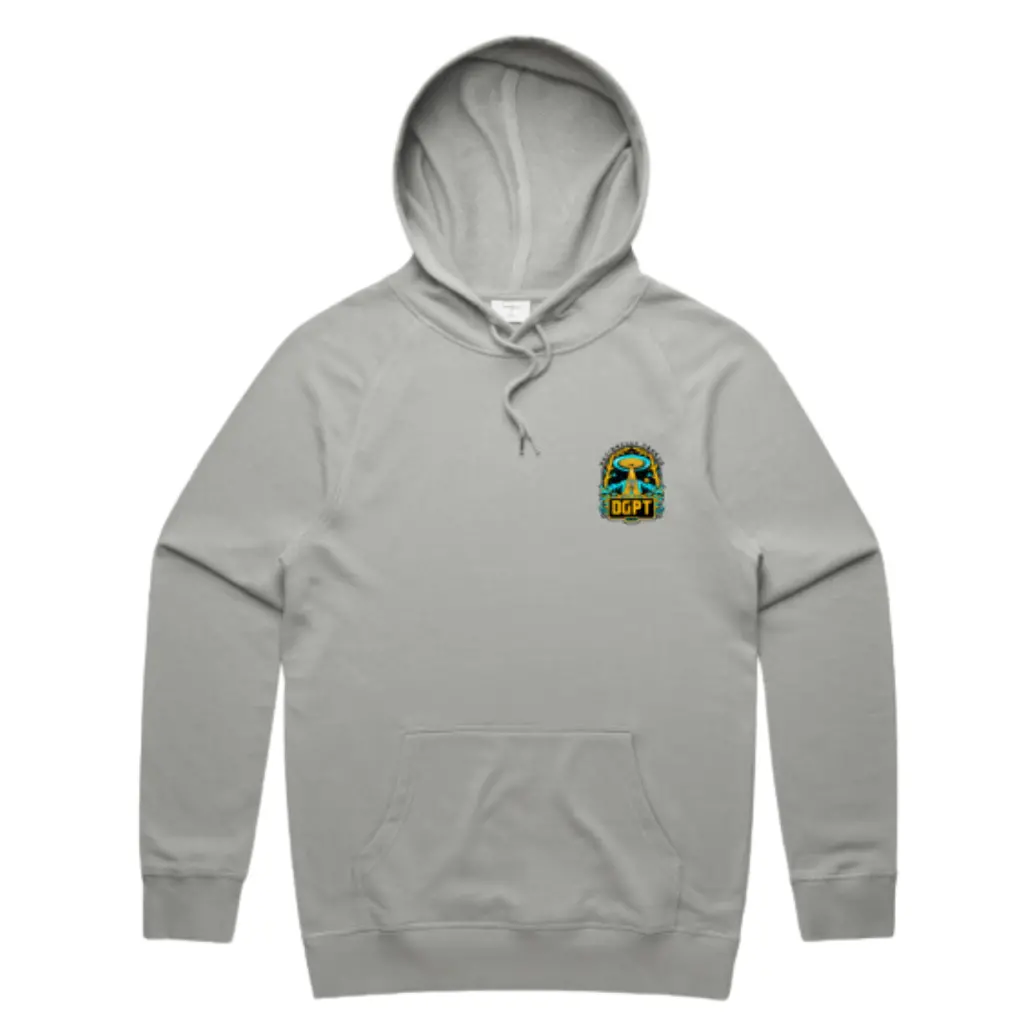 Galactically Parked Heavyweight Hoodie - Smoke 1